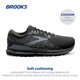 thumbnail image 2 of Zapatillas para correr Brooks Addiction GTS 15 para hombre negras talla 10.5 ancho, 2 of 6