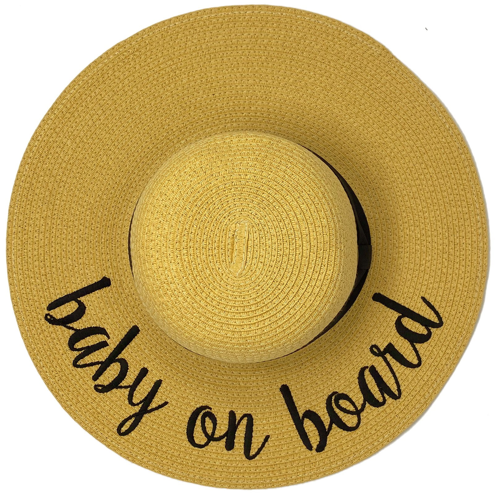 baby on board floppy hat
