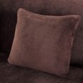 thumbnail image 4 of Funda de sofá de invierno suave y elástica, lavable y resistente, color café, tamaño para tres personas (190-230 cm), 4 of 6