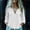 White, variant on Endives Cotton Linen Shirts For Women V Neck Long Sleeve T Shirt Tee Casual Thin Breathable Blouses Summer Vacation Tops Navy