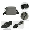 thumbnail image 6 of Cinvoph Crossbody Chest Bag for Men Multifunctional Sports Outdoor Leisure Shoulder Messenger Bag Lightweight Daily Use 9.5"x7"x2" A#Green, 6 of 6