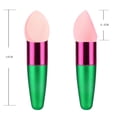 thumbnail image 2 of 3Pcs Egg-Shaped Sponge Stick for Liquid Makeup Application Professionals Evening Dating, 2 of 9