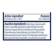 Dove Damage Therapy Derma Anti-Dandruff Shampoo for Flaky Scalp Dryness + Itch with Pyrithione Zinc & Coconut Oil, 12 oz