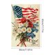 thumbnail image 3 of Patriotic Garden Flag Outdoor Decoration American Flag Banner Stars and Stripes Yard Decor for Independence Day Memorial Day Fourth of July Party Supplies Patriotic Home Decor Festive Celebration, 3 of 7