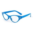 thumbnail image 1 of Gafas de sol con montura de ojo de gato para mujer, estilo vintage, con incrustaciones de diamantes, estilo regular, 1 of 5