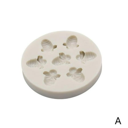 

Bee Silicone Mould Cake Decorating Topper Chocolate Mat Mold Baking Y1X4