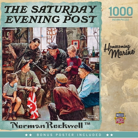 UPC: 0705988713668 | MasterPieces 1000 Piece Jigsaw Puzzle – Homecoming Marine – 25 x25
