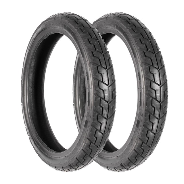 Set Llantas Wanda P822 90/90-18 Tubeless 57R negro M