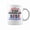 Black, variant on Time To Get Star Spangled Hammered Beer Usa Flag 4Th Of July Coffee Mugs