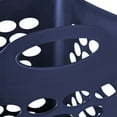 thumbnail image 5 of Your Zone Flexible Plastic Laundry Hamper, 3 Pack, Stadium Blue, 5 of 5