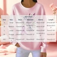 thumbnail image 5 of dazeni Breast Cancer Awareness Sweatshirt for Women Pink Ribbon Graphic Crewneck Sweatshirts In October We Wear Pink Ribbed Knit Long Sleeve Pullover, 5 of 5