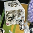 thumbnail image 6 of Big Dot of Happiness Day of the Dead - Sugar Skull Party Round Candy Sticker Favors - Labels Fits Chocolate Candy (1 Sheet of 108), 6 of 7