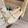 thumbnail image 4 of Mocasines Elegantes Zapatos Planos para Mujer Slip On Casual Penny Ligero Negocios, 4 of 8
