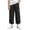 Black, variant on Tbopshirt Cargo Pants for Boys Size 5-15 Years Children's Elastic Waistband With Pockets Loose Ankle Pants Mid Size Outdoor Casual Work Pants