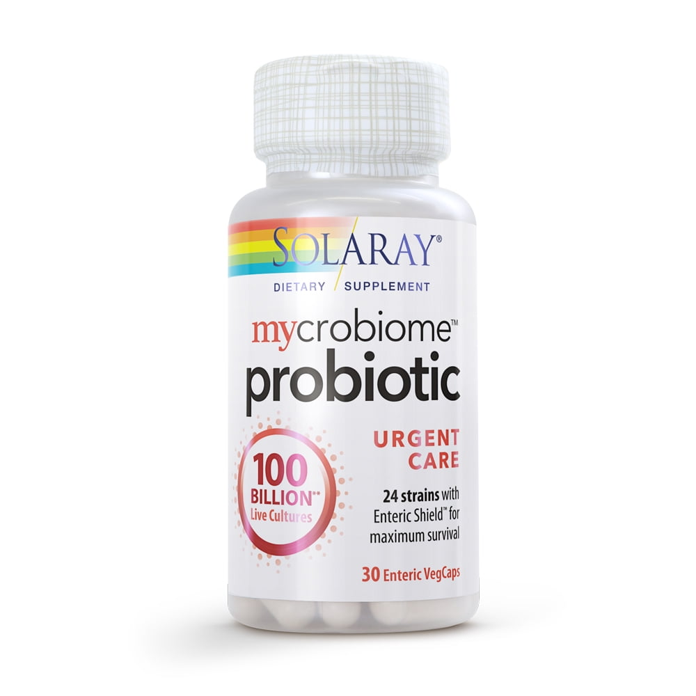Solaray Mycrobiome Probiotic Urgent Care Formulated to Support