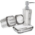 thumbnail image 3 of IDEANATEGRATE Lotion Dispenser for Bathroom Soap Dish Grey 1 Set, 3 of 8