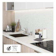 WMF Metal Single Handle Kitchen Faucet with Side Spray, Silver