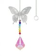 thumbnail image 1 of Butterfly Crystal Suncatcher Hanging Crystal Rainbow Maker For Window Home Garden Decoration, 1 of 5