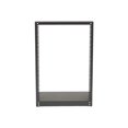 thumbnail image 2 of StarTech.com 16U Open Frame Network Rack - 19" 2 Post Free Standing Desktop Rack for Computer, AV, Media, IT Equipment for Server Room (2POSTRACK16) Black, 2 of 9