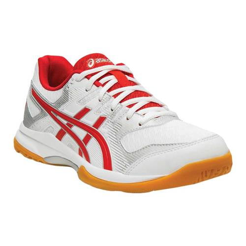 womens red asics shoes