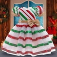 thumbnail image 7 of Girls Christmas Dress Sequin Mesh Princess Bow Birthday Xmas Party Costumes, 7 of 7