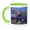 Green/White, variant on 3drose, Dusk on Bell Harbor in Seattle, Washington - Us48 Rdu0008 - Richard Duval, 15oz Mug