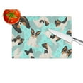 thumbnail image 4 of Carolines Treasures MLM1082LCB 15 x 12 in. Blue, Tricolor Papillon Glass Cutting Board - Large, 4 of 5