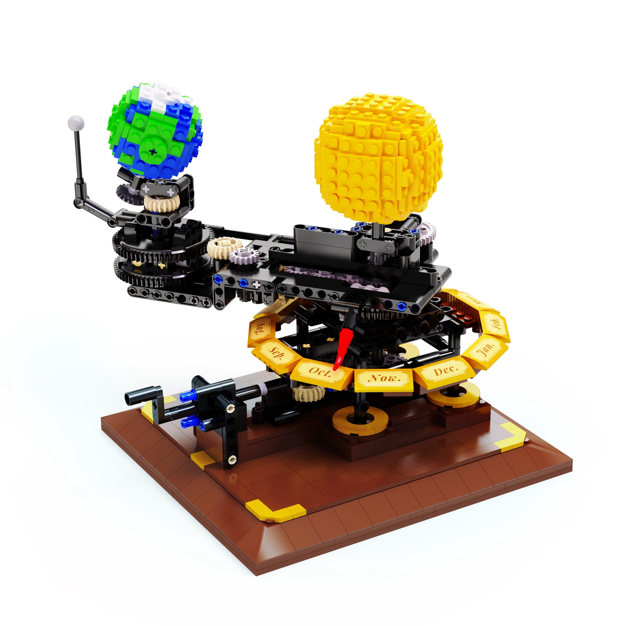 CaDA® MASTER series Solar System Model Science Experiment Education Kit C71004W Building Toy for Kids (865 Pieces)