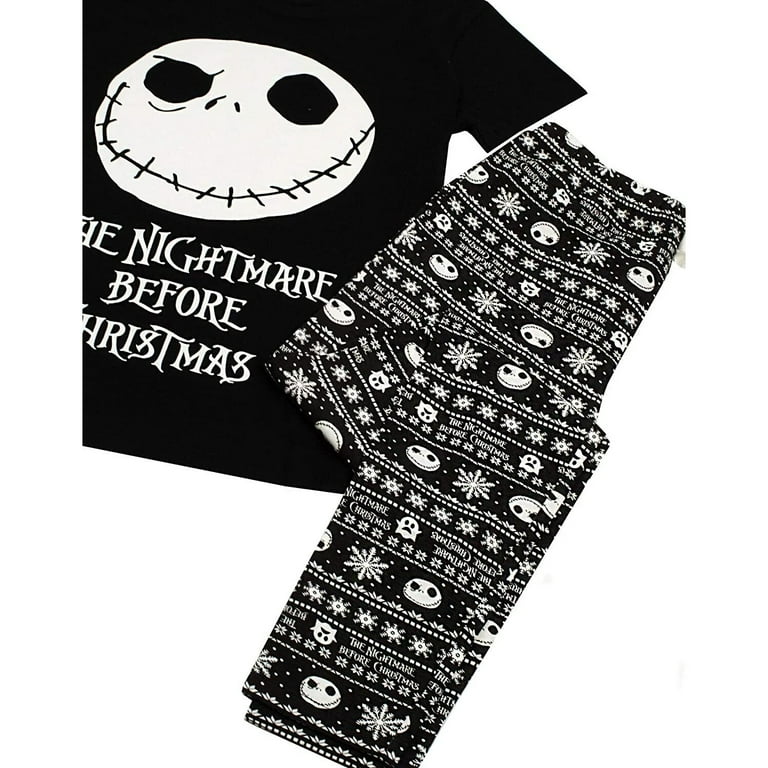 Nightmare Before Christmas Womens Jack Skellington Pajama Set