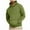 Green, variant on BXINGOHAI Men's Hoodies Fleece Pullover Drawstring Hooded Collar Casual Sweatshirts Athletic Long Sleeve Shirts with Pocket Today Army Green,L