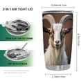 thumbnail image 2 of Taza de viaje Oasisdream, vaso de acero inoxidable, 600 ml, 2 of 6