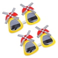 thumbnail image 4 of Miangastore Novelty Design Funny Glasses Assorted Color 2Pcs 6.6X5.1X0.8in, 4 of 8