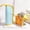 Blue, variant on Pencil Case Large Capacity Folding Portable Zipper Waterproof Stationery Storage Bag for Collage Workers Office