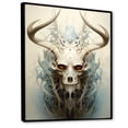 thumbnail image 2 of Designart "Mythical Horse In Eerie Silence" Mythical Creatures Floater Framed Canvas Art Print, 2 of 5