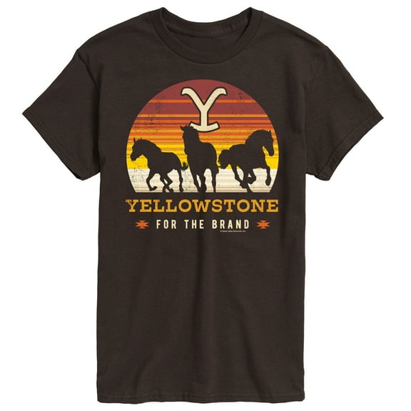 Yellowstone - Wild Horses - Men's Short Sleeve Graphic T-Shirt