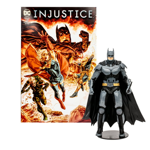 McFarlane Toys DC Direct Injustice 2 Batman with Comic Book - 7 in Page  Puncher 