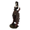thumbnail image 2 of Ebros Steampunk Skeleton Costume Lady Figurine 7.5" H Skeleton Detective, 2 of 6