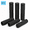 Black, variant on WLGJL Bicycle Handlebar Grips, Non-Slip-Rubber, Multicolor