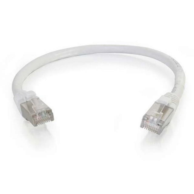 2 ft. Cat6 Snagless Shielded-STP Ethernet Network Patch Cable - White