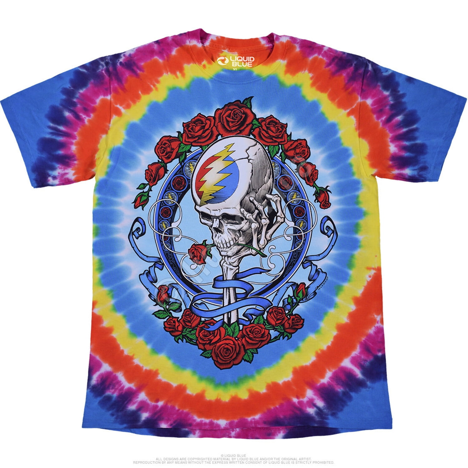 【THISISNEVERTHAT】GD NEVER DEAD Tee Tie Dye Never Dead Tie-Dye T-Shirt - Walmart.com
