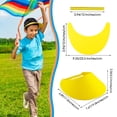 thumbnail image 2 of Sombrero Hercicy, 24 unidades, visera de espuma para niños, protección UV, 24 colores, 2 of 6