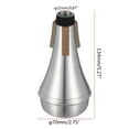 thumbnail image 3 of Portable Trumpet Mute Silencers Aluminum Dampener for Small Trumpet Perfect for Practice Effective Sound Silencers, 3 of 8