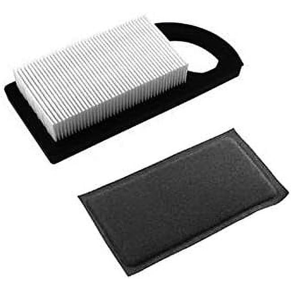 OakTen Replacement Air Filter for Briggs Stratton 697152 with pre-cleaner