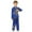 R/5248Blue, variant on Tracksuits Children Unisex Long Sleeve Shirt With Kung Fu Suits Tai Chi Uniform Trousers Satin Suit Training Arts Clothing Sets Outfits Sets Solid Color Toddler Leisure Dailywear