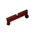 thumbnail image 4 of Siruishop Privacy Screen Holder Wooden Screen Feet, Dressing Table Wood Base, Wood Frames Red Brown, 4 of 8