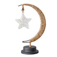 thumbnail image 1 of Lámpara de mesa decorativa, lámpara de noche de luna, lámpara de luz LED con hilo de algodón enrollado, 1 of 5