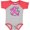 Heather and Red, variant on Inktastic Love, Care, Cure Breast Cancer Awareness Pink Ribbon Boys or Girls Baby Bodysuit