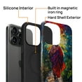 thumbnail image 3 of FKBRCL4U for iPhone 15 Pro Max Compatible with Magsafe Case Jesus Walking Colorful Stained Glass Pattern for Girl Boy Full Body Magnetic Design Soft Silicone Protection, 3 of 7