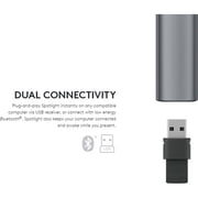 Logitech Spotlight - Presentation - 3 Buttons - Slate