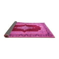 thumbnail image 2 of Ahgly Company Indoor Square Medallion Pink Traditional Area Rugs, 8' Square, 2 of 4